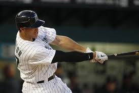 Mike Stanton's first career home run