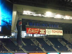 RF seats Marlins Park