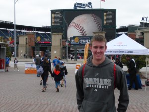 Outside Turner Field 8.16.13