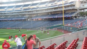 The scene at the Red Porch when we arrived