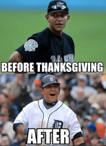 Cabrera thanksgiving meme