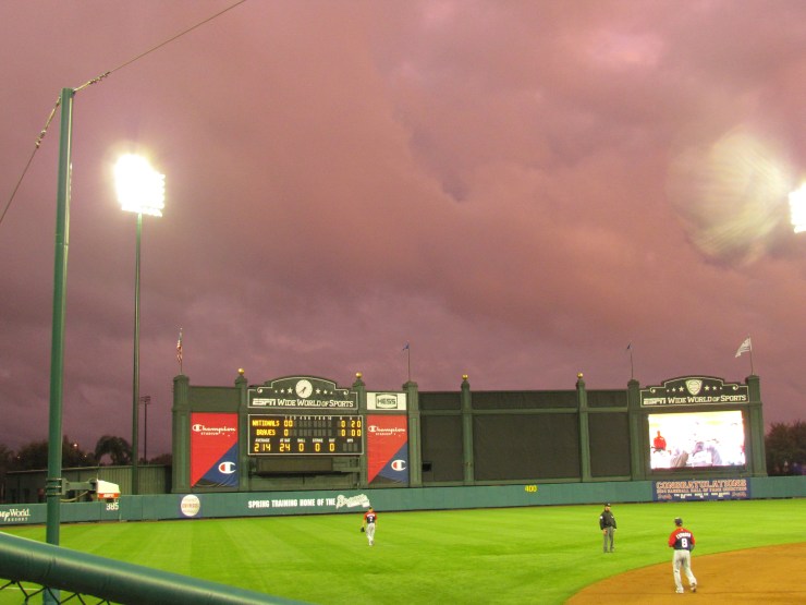 Sky over outifeld 3.6.14