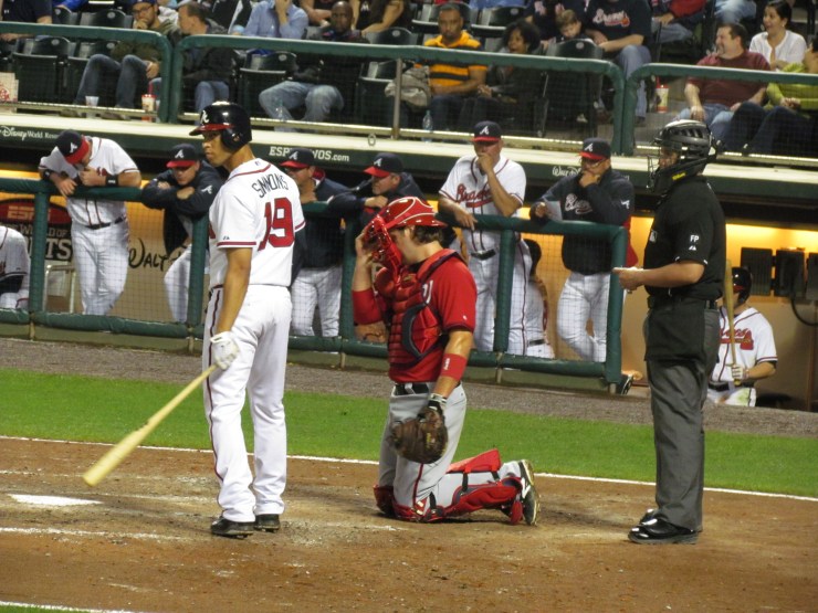 Andrelton Simmons and catcher