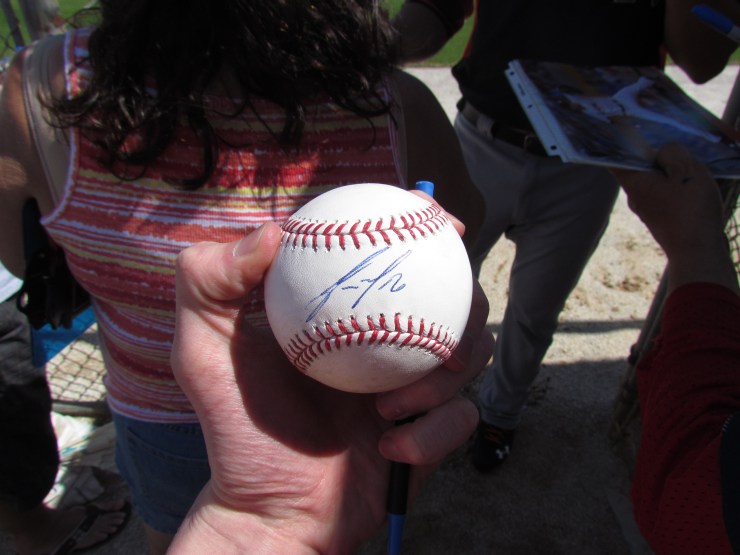 Jose Fernandez signature