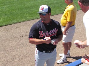 Dan Uggla at Space Coast Stadium