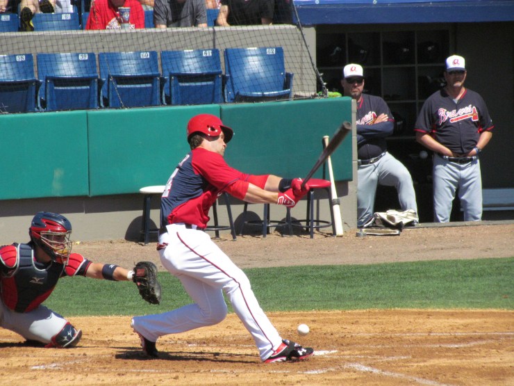 Bryce Harper batting