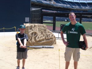 Joe and Me at PETCO Park 2012