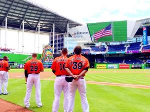 Marlins Park Easter Sunday