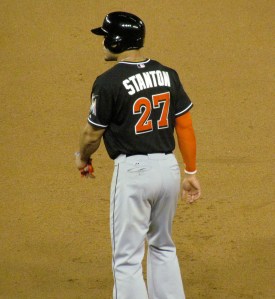Giancarlo Stanton at Nationals Park