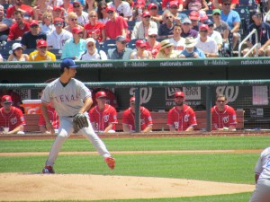 Yu Darvish at Nats Park