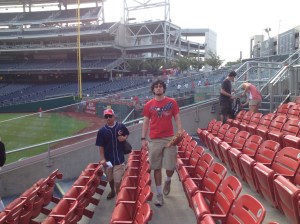 Ben and Jack enter the Red Porch