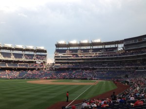 View from section 108