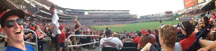 Panorama of Nats Park