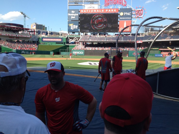 Dan Uggla at Nats Park