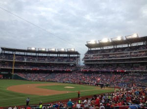 Nats Park Friday night
