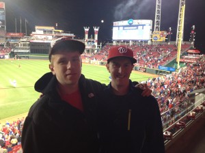 Paul and me at Great American