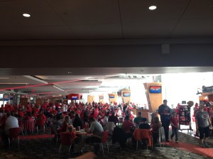 Club level at Great American