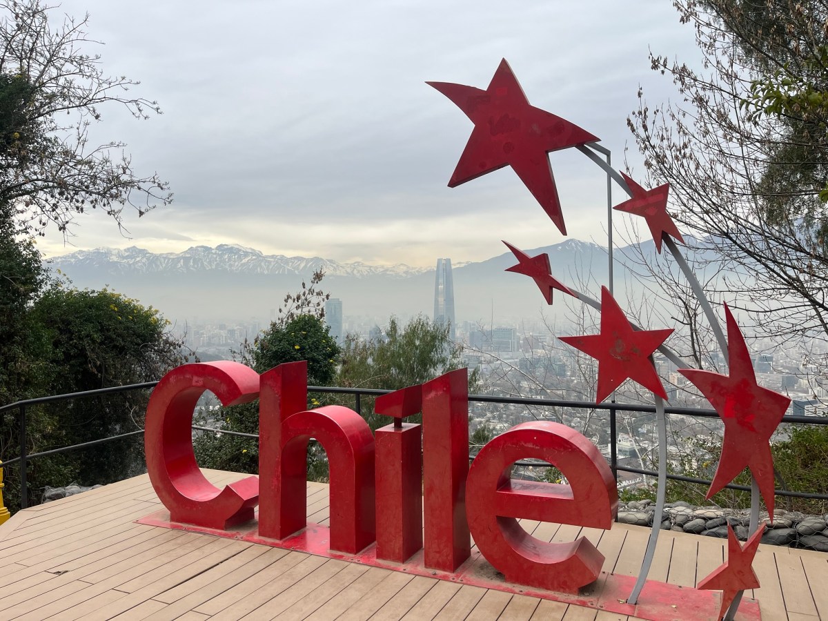 Postcard: Santiago, Chile
